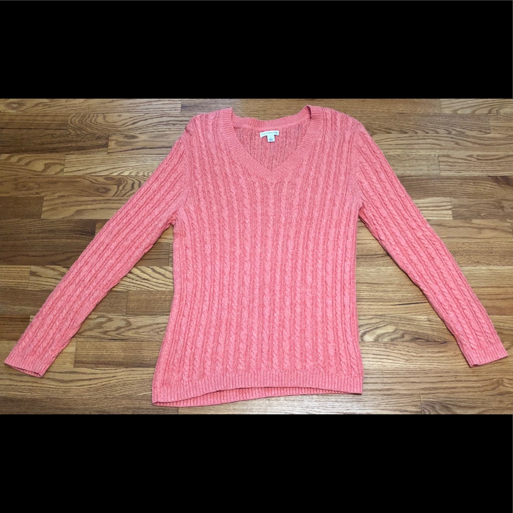 Croft & Barrow Women’s Knit V-neck Sweater